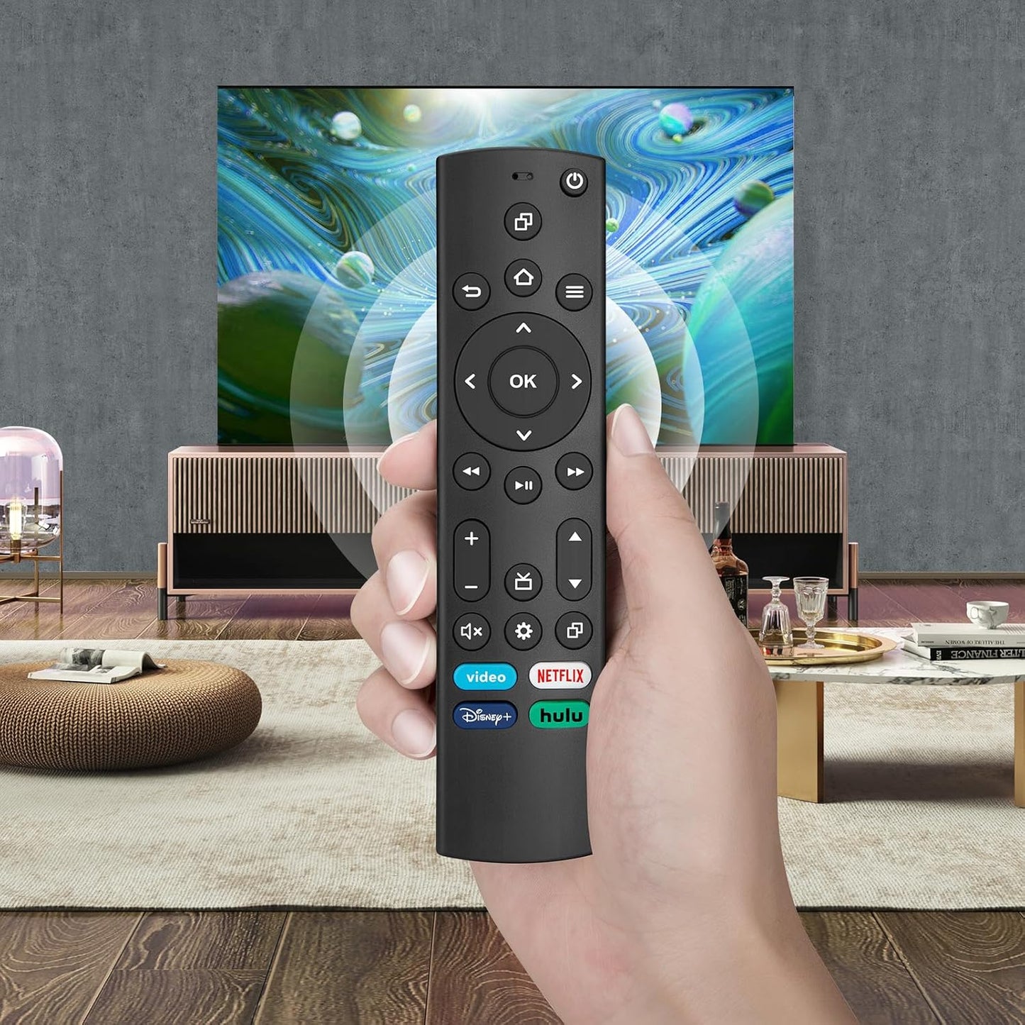Replacement-Remote for All Insignia-Toshiba-Pioneer-Smart-TVs