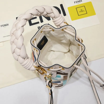 Fendi Mini Mon Tresor Bucket Bag Multicolor