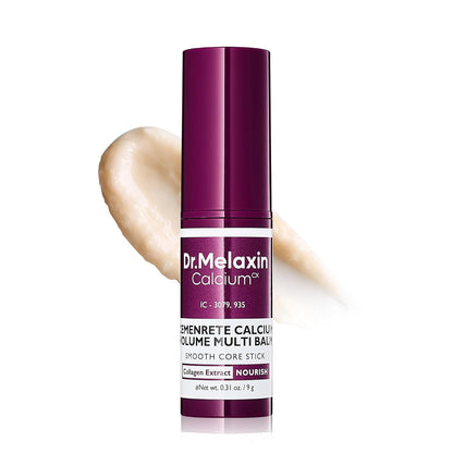 Dr.Melaxin Collagen Multi Balm Stick, Calcium & Adenosine Wrinkle Stick for Eye Neck & Face, Collagen Stick for Firming Sagging Skin, Neck Cream Eye Cream Balm, Korean Skin Care, 0.31 oz