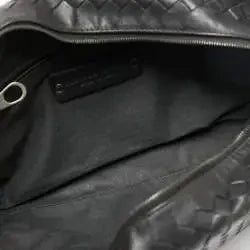 Bottega Veneta Black Intrecciato Belt Bag