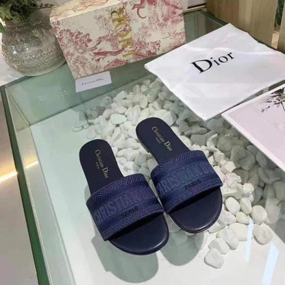 Christian Dior Dway Slide | Embroidery Slippers | 23 Designs