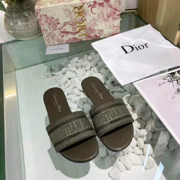 Christian Dior Dway Slide | Embroidery Slippers | 23 Designs