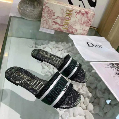 Christian Dior Dway Slide | Embroidery Slippers | 23 Designs