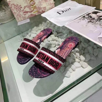Christian Dior Dway Slide | Embroidery Slippers | 23 Designs