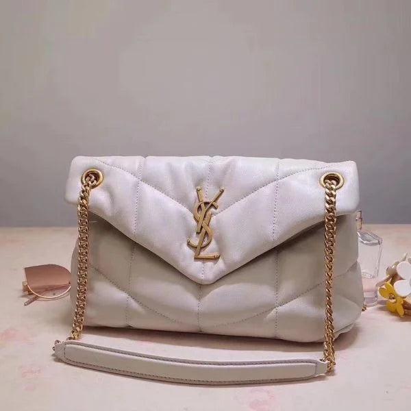 Saint Laurent Loulou Puffer Shoulder Bag