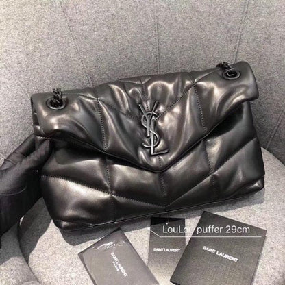Saint Laurent Loulou Puffer Shoulder Bag