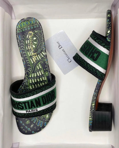 Christian Dior Dway Slide | Embroidery Slippers | 23 Designs