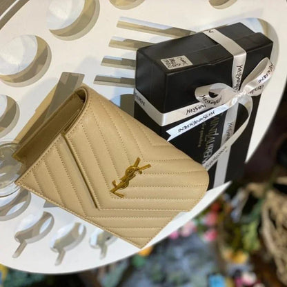 YSL Monogram Chain Wallet