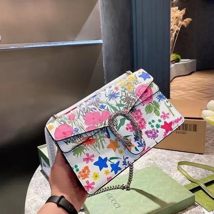 Gucci Dionysus Print Small Shoulder Bag