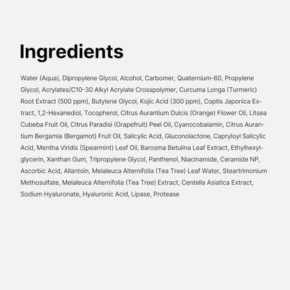 medicube Body Peel Shot with Kojic Acid and Turmeric | Gentle Body Brightening & Exfoliating Serum with BHA, LHA & PHA for Dead Skin Cells, Uneven Looking Skin & Excess Sebum | 9.46 fl.oz
